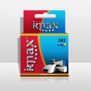 Cartucho tinta imax c8766e nº343(21ml) tricolor compatible hp 6540 - 6620 - 5740 - 5745 - 6840
