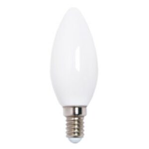 Bombilla led kodak filamento opalo vela c37 - e14 - 420lm - calido 3000k - 4w=40w - no regulable