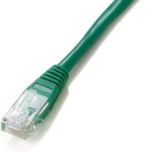 Cable red equip latiguillo rj45 u - utp cat6 10m verde