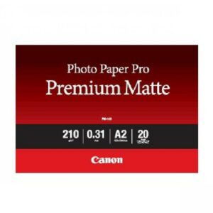 Papel fotografico canon 8657b017 pro premium pm - 101 tinta impresion - a2 - 420x594mm - 20 hojas