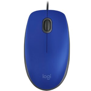 Mouse raton logitech m110 silent optico usb azul