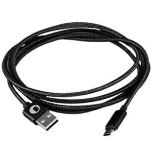 Cable silver ht miicro usb smart led luxury - macho - macho - 1.5m - gris oscuro