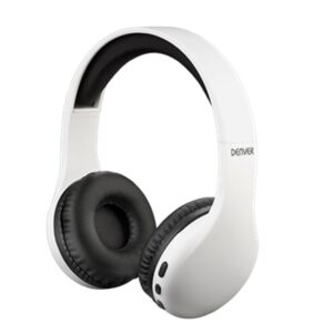Auriculares inalambricos denver bth - 240white - bluetooth - blanco