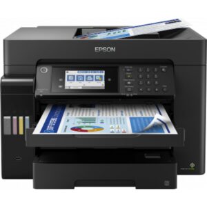 Multifuncion epson inyeccion color ecotank et - 16650 fax - a3+ - 25ppm - usb - red - wifi - wifi direct - duplex todas las funciones - lcd - bandeja 250 hojas x2 - adf 50 hojas