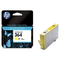 Cartucho tinta hp 364 cb320ee amarillo 3ml d5460 - b8550 - c6380 - c5380