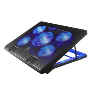 Soporte - base refrigeracion para portatil deep gaming led azul