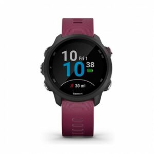 Smartwatch garmin sportwatch forerunner 245 - f.cardiaca - gps - 42.3mm - acelerometro - bt - 5 atm - cereza