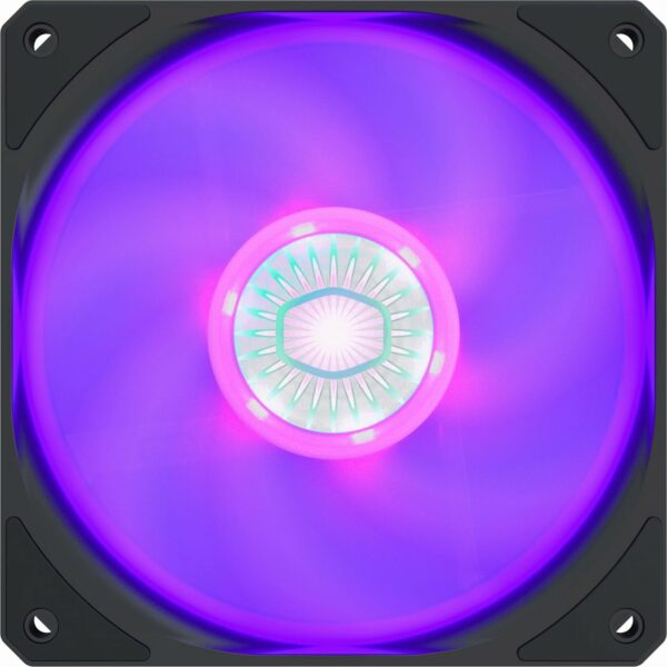 Ventilador 120x120 coolermaster sickleflow 120 rgb 120 rgb - 4 pines