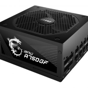 Fuente de alimentacion atx 750w msi mpg a750gf - 80+ gold - full modular - 2xcpu 8p