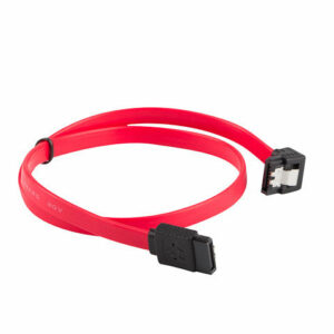 Cable sata iii lanberg 6gb - s hembra hembra angulo clip metal 0.5m