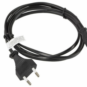 Cable lanberg de alimentacion ocho cee 7 - 16 a iec320 c7 euro (radio) negro 1.8 m