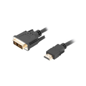 Cable hdmi lanberg macho - dvi - d 18+1 macho single link 3m negro