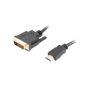 Cable hdmi lanberg macho - dvi - d 24+1 macho 4k dual link 3m negro