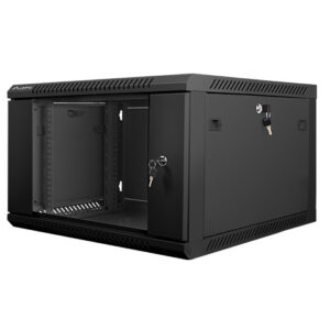 Armario rack lanberg 6u 600x600x368 auto ensamblado 19pulgadaspulgadas hasta 60 kg negro