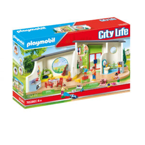 Playmobil ciudad guarderia arcoiris