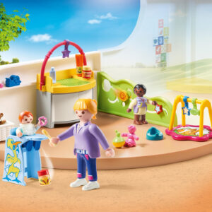 Playmobil ciudad habitacion de bebes