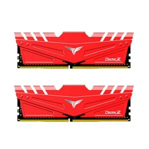 Memoria ram ddr4 32gb 2x16gb 3600mhz teamgroup dark z rojo - cl 18 - 1.2v tdzrd432g3600hc18jdc01
