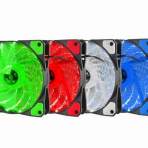 Ventilador caja genesis hydrion 120 120mm verde