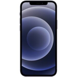 Telefono movil smartphone apple iphone 12 256gb black sin cargador - sin auriculares - a14 bionic - 12mpx - 6.1 mgjg3ql - a