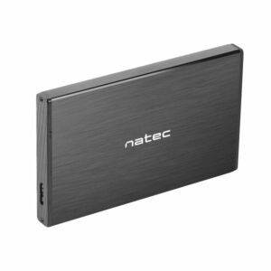 Caja externa natec rhino go disco duro 25pulgadaspulgadas usb 3.0 sata negra
