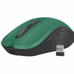 Raton natec robin optico inalambrico 1600 dpi verde