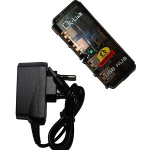 Hub l - link 4 puertos usb 2.0 con alimentacion ll - uh - 404l