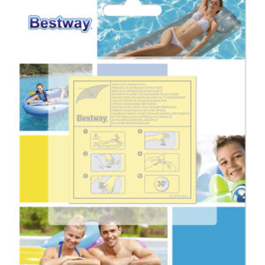 Bestway 62068 - kit de parches de reparación extra fuertes 10 unidades