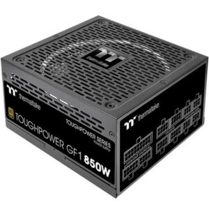 Fuente de alimentacion atx 850w thermaltake gf1 toughpower negro 80+ gold - modular - ventilador 140mm