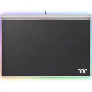 Alfombrilla thermaltake argent mp1 rgb antideslizante - 35.9cm ancho - 25.4cm largo -
