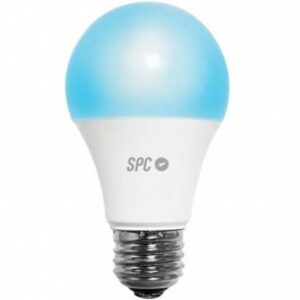 Bombilla led spc aura 800 10w 2700 - 6500k - 16 mill.colores - ø60 - spc iot - comando voz