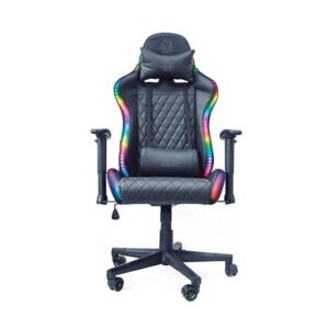 Silla gaming keep out xspro - rgb cojines cervical y lumbar - iluminacion rgb