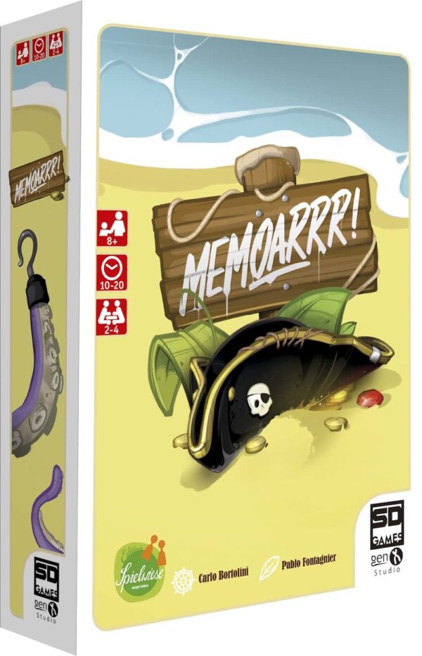Juego de mesa memoarrr! pegi 8