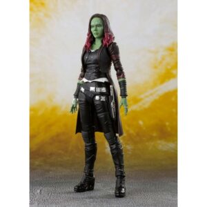 Figura tamashi nations marvel guardianes de la galaxia gamora 14.5 cm s.h. figuarts