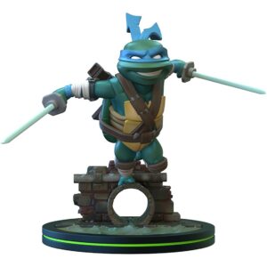 Figura quantum mechanix tortugas ninjas mutantes leonardo