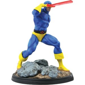 Figura diamond select toys marvel premier collection x - men cyclops ciclope edicion limitada