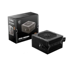 Fuente de alimentacion atx 650w msi mag a650bn 80+bronze - no modular - ventilador 120mm