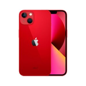 Telefono movil smartphone apple iphone 13 mini 256gb product red sin cargador - sin auriculares - a15 bionic - 12mpx - 5.4pulgadas