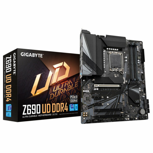 Placa base gigabyte z690 ud 1700 atx 4xddr4