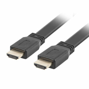Cable hdmi lanberg m - m v2.0 4k plano 3m negro