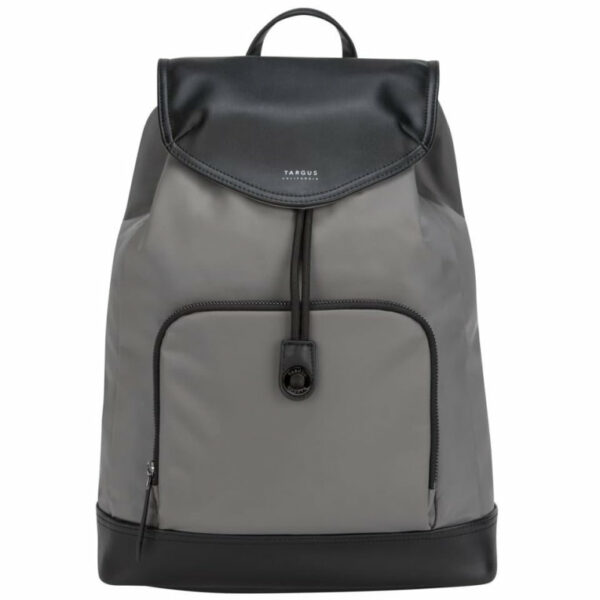 Mochila portatil targus newport cierre cordon 15pulgadas gris