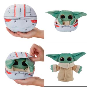 Peluche hasbro star wars the mandalorian the child baby yoda transformer