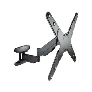 Soporte tv - monitor tooq 23pulgadas - 55pulgadas giratorio - inclinable negro vesa max 400x400 - inclinable 5º - 15º - girable - 90º - carga maxima 30kg
