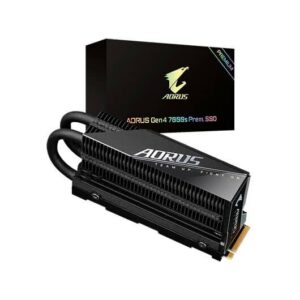 Disco duro m2 ssd 2tb pcie4 gigabyte aorus prem 2280 - con disipador - l: 7000 mb - s e: 6850 mb - s