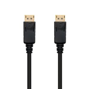 Cable display port m - m 3m nanocable negro retail dp - m - dp - m - 3m - conectores oro - 5.4 gbits