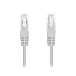 Latiguillo cable red utp cat6 rj45 nanocable 20m gris