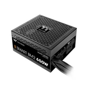 Fuente de alimentacion atx 650w thermaltake smart bm2 80+ bronce - semi modular - vent 140mm