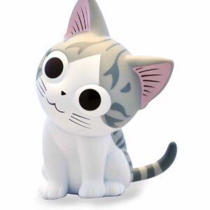 Figura hucha plastoy el dulce hogar de chi chi sentado