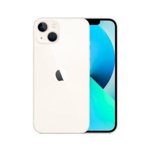 Telefono movil smartphone apple iphone 13 mini 256gb starlight sin cargador - sin auriculares - a15 bionic - 12mpx - 5.4pulgadas