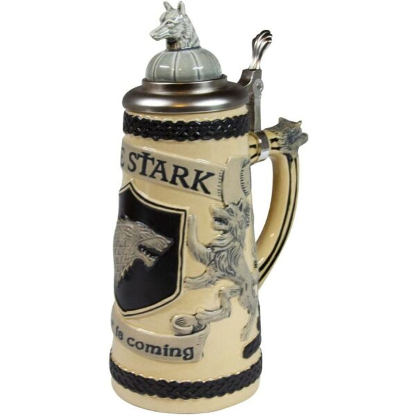 Taza jarra sd toys juego de tronos casa stark ceramica