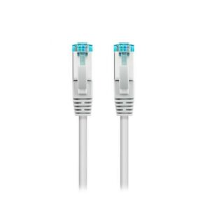 Cable red nanocable rj45 lszh cat.7 7m 600mhz - awg26 - gris